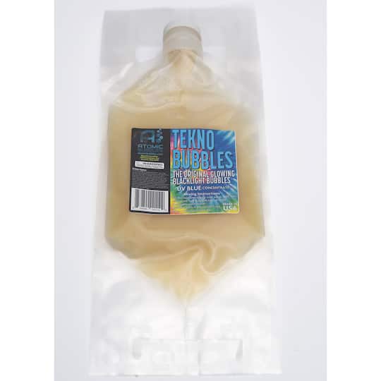 Atomic Bubbles 128oz. Blue Tekno Bubbles Smart Pouch Refill